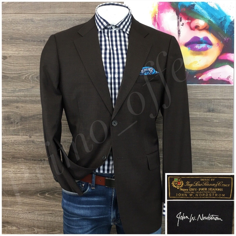 John W. Nordstrom Espresso Blazer